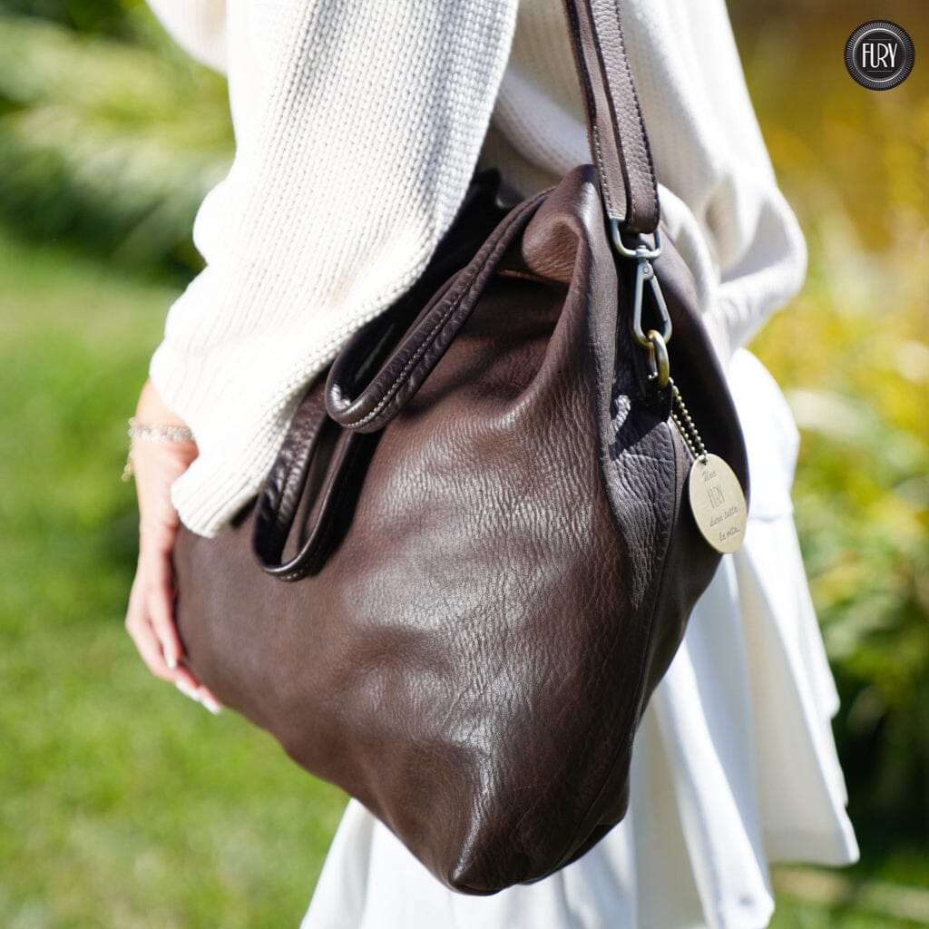 Borsa Aria in pelle Fury