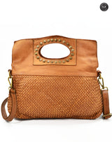 Borsa Noelia in pelle intrecciata