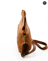 Borsa Noelia in pelle intrecciata