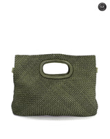 Borsa Artemisia in pelle intrecciata