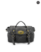 Borsetta Celia in pelle intrecciata