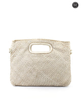Borsa Artemisia in pelle intrecciata