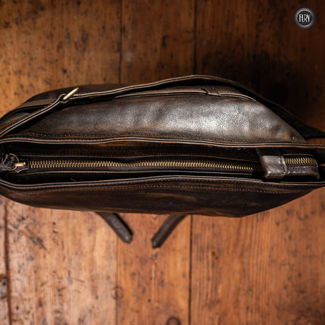 Borsa Heritage 36 in pelle - Edizione limitata