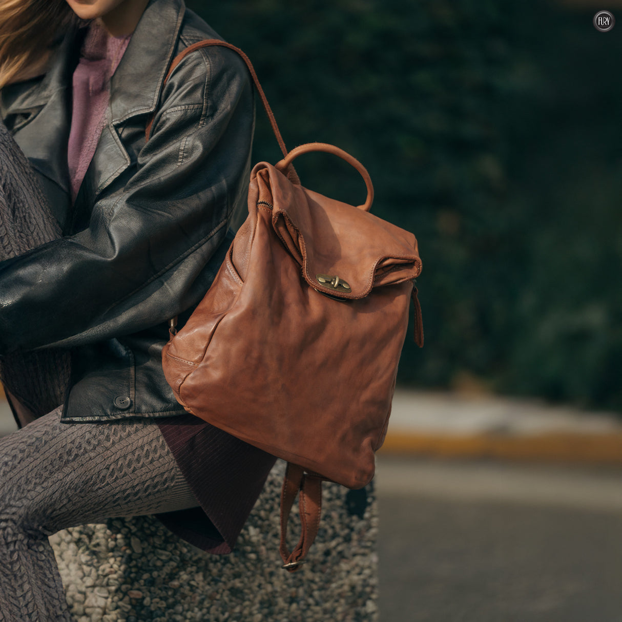 Zaino Danzo in pelle