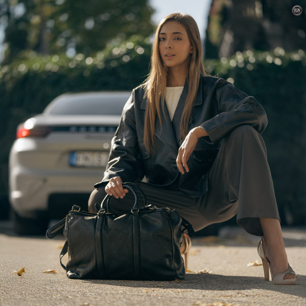 Borsa Virgilio in pelle