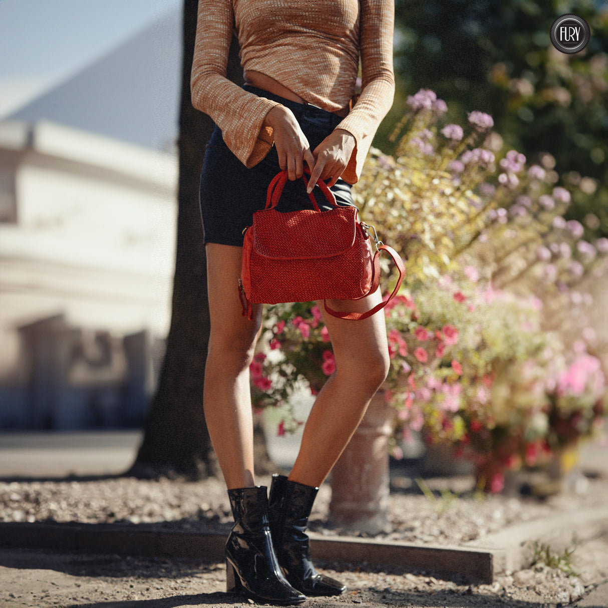Borsa Siena in pelle intrecciata - Preordine