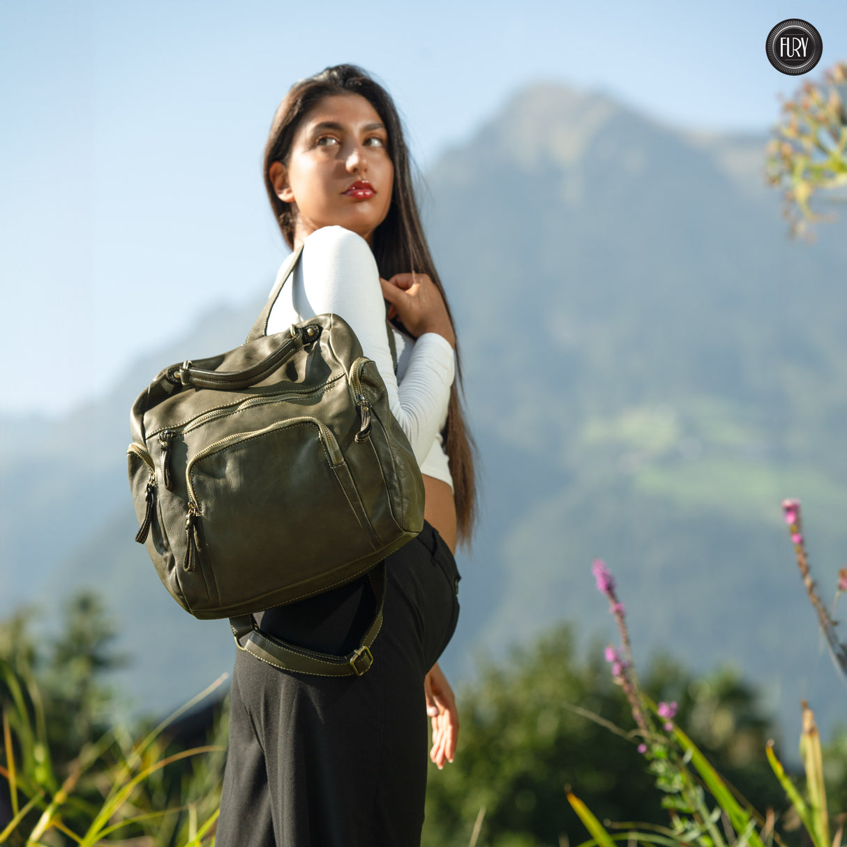 Zainetto Volterra in pelle