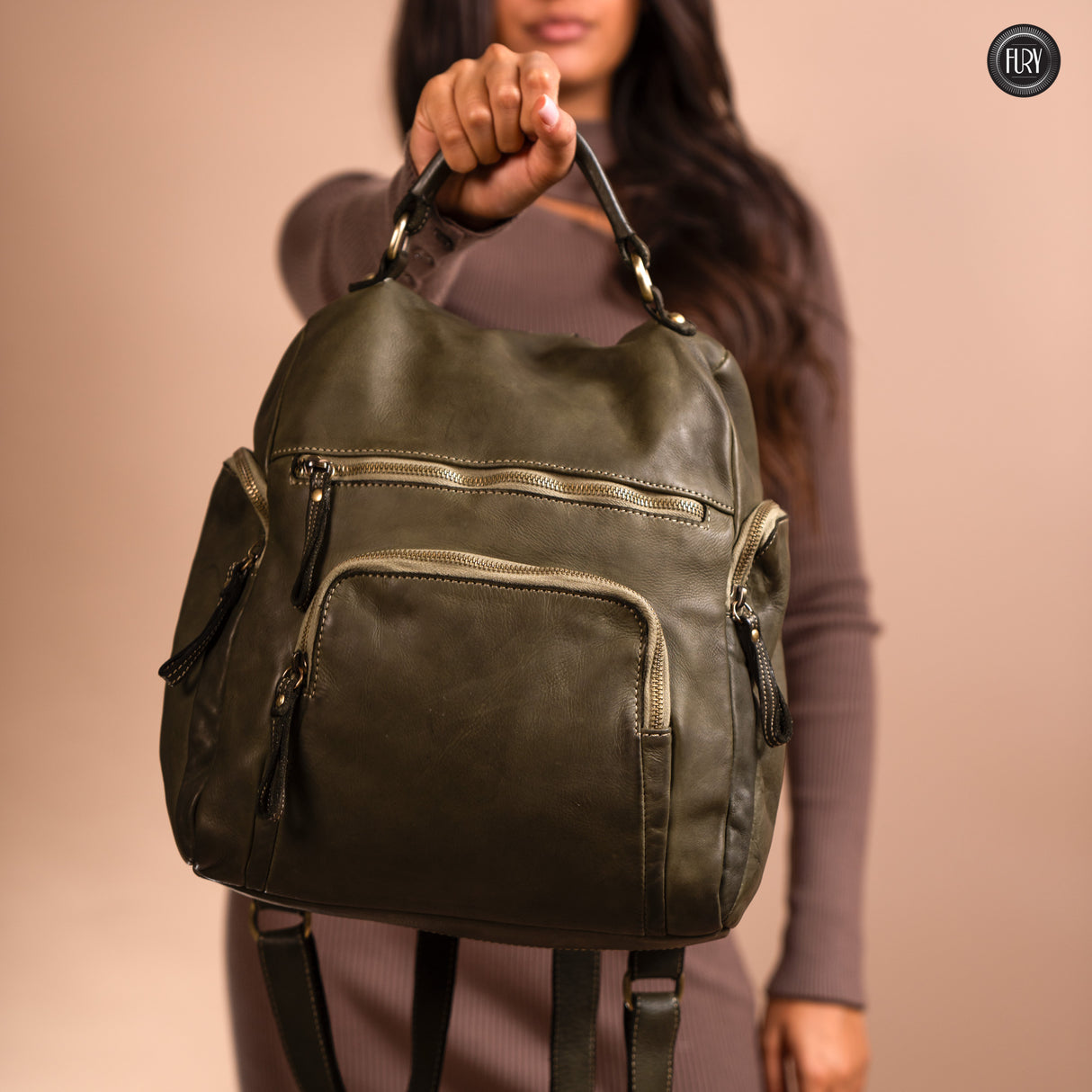 Zainetto Volterra in pelle