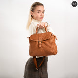 Borsa Camilla in pelle intrecciata