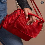 Borsa Siena in pelle intrecciata - Preordine