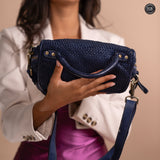 Borsa Siena in pelle intrecciata - Preordine