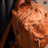 Zaino Darwin in pelle