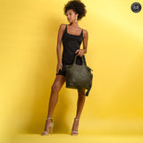 Borsa Tullia in pelle intrecciata