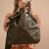 Borsa V in pelle