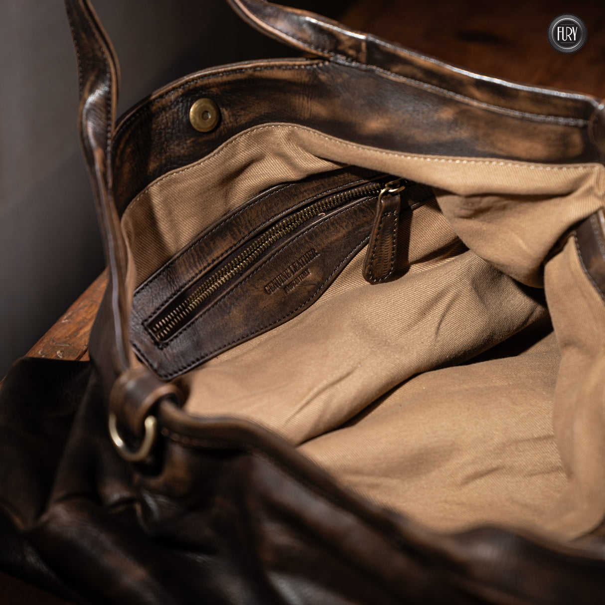 Borsa Heritage 49 in pelle - Edizione limitata