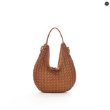 Borsa Selene in pelle intrecciata