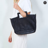 Borsa Aurelia in pelle intrecciata