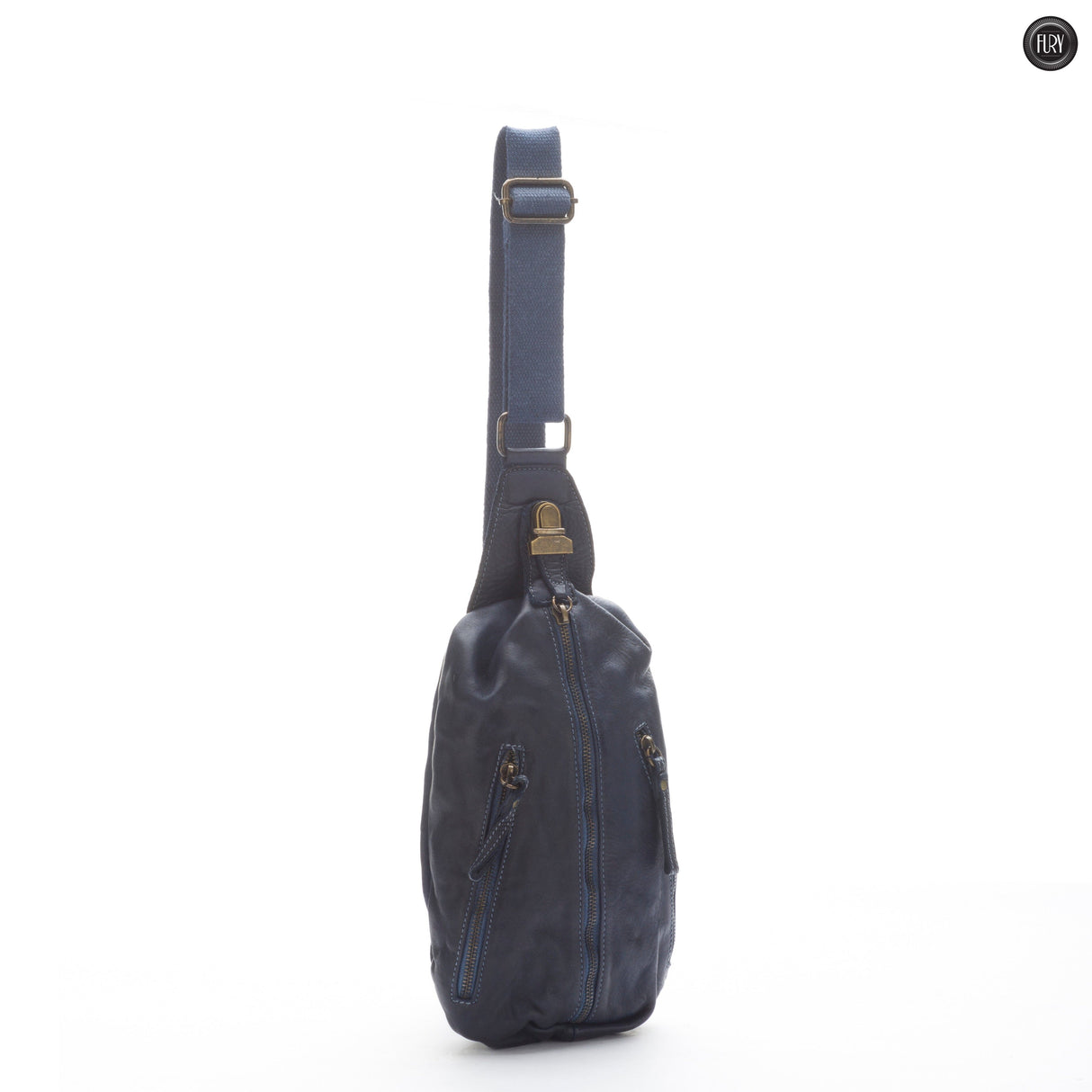 Marsupio Lasi in pelle Fury Bags Blu