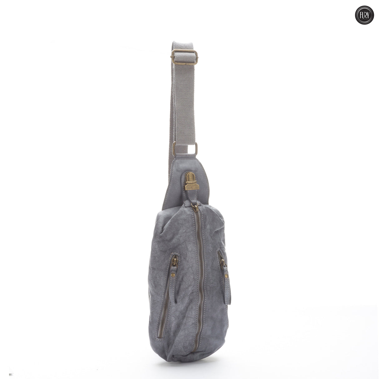 Marsupio Lasi in pelle Fury Bags Grigio